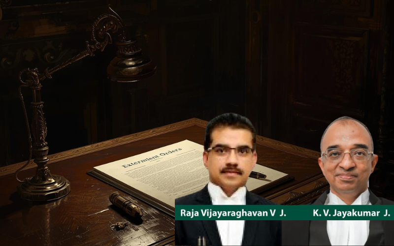 Externment orders must be passed with promptitude and proper application of mind - Unexplained delays and malafides can render such orders invalid.