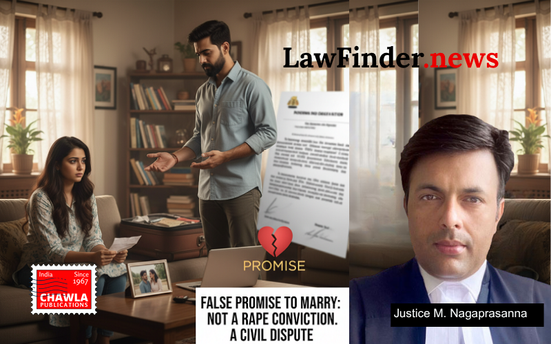 False promise to marry : Consensual sexual relationship lasting over years, not a rape