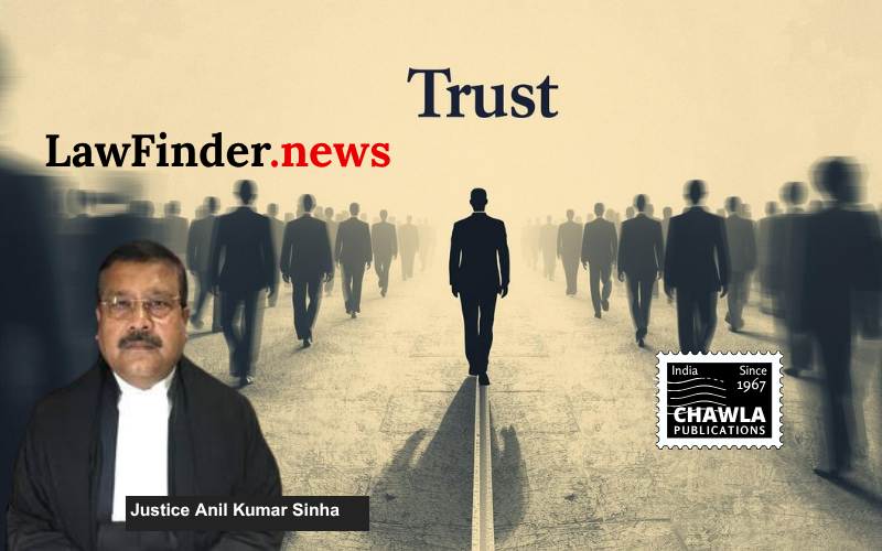 Trust - Property once validly dedicated for public charitable purposes : Distant relatives of settlor lack locus standi to challenge