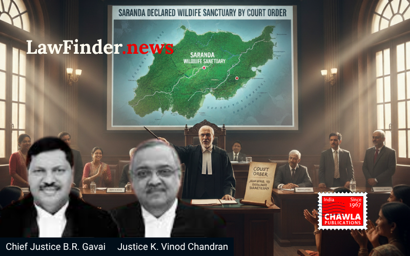 Supreme Court Orders Jharkhand to Declare Saranda Wildlife Sanctuary