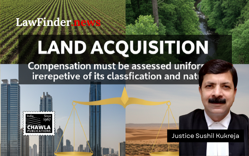 Land Acquisition - Compensation must be assessed uniformly irrespective of its classification and nature