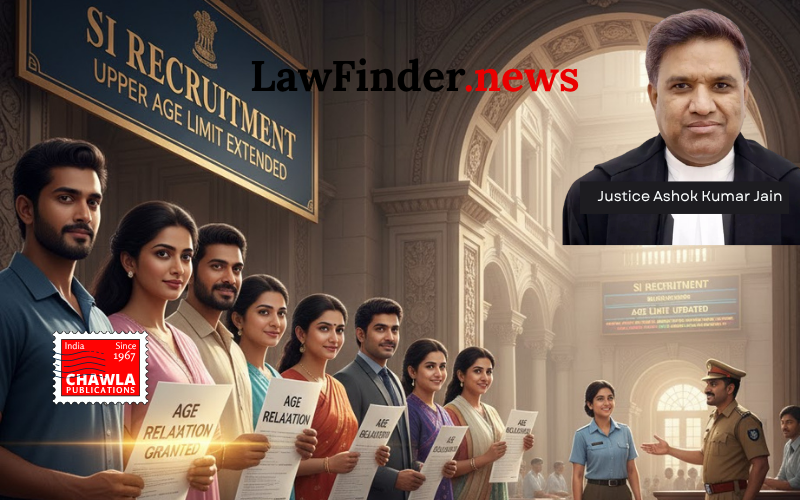 Rajasthan High Court Directs Consideration of Age Relaxation for SI Recruitment