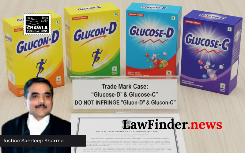 Trade Mark :  'Glucose-D' and 'Glucose-C' do not infringe  'Glucon-D' and 'Glucon-C'.