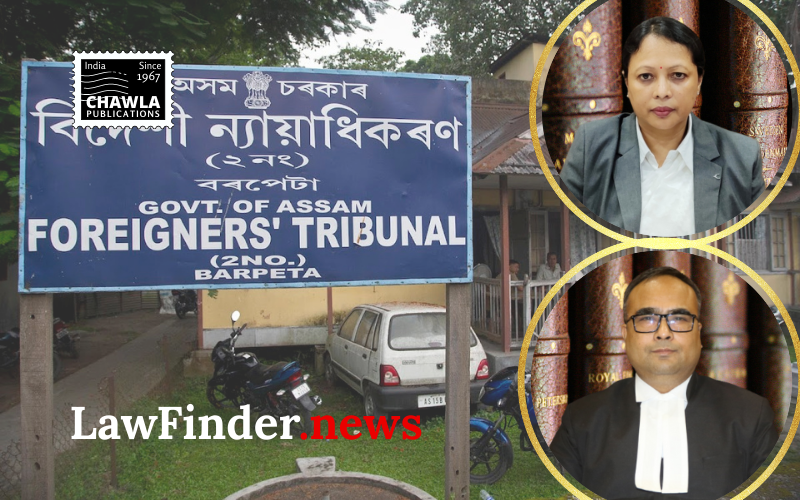 Foreigners Tribunal - Notice affixed on the Office of the Gaonburah not valid notice