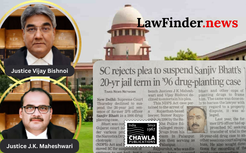 Supreme Court Dismisses Sanjeev Bhatt's Special Leave Petition