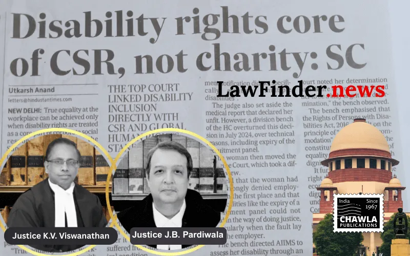 SC urges companies, investors to consider inclusion of disabled persons as 'strategic advantage'