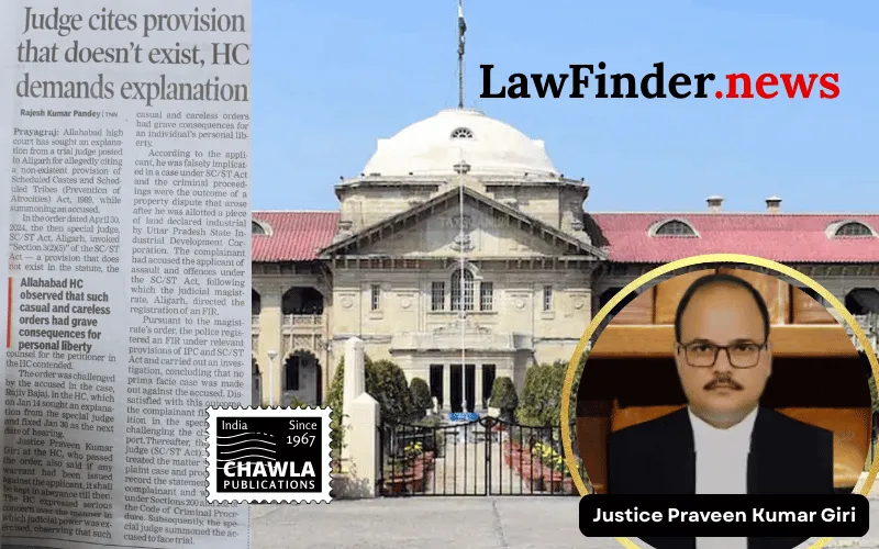 Allahabad High Court Criticizes Casual Summoning Orders, Demands Explanation from Special Judge