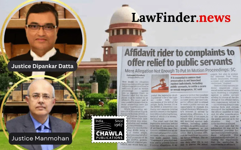 Section 175 Guide For Judicial Magistrates : Complaints against public servants must be supported by an affidavit