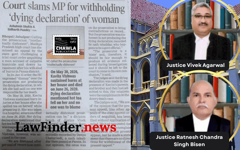 Madhya Pradesh High Court Upholds Acquittal in Dowry Death Case