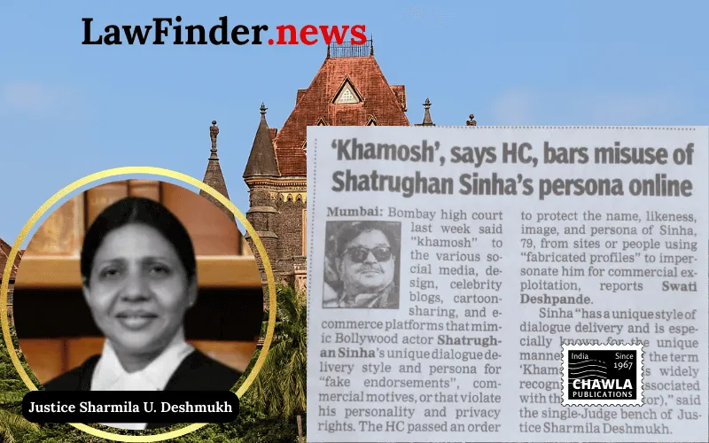 Bombay High Court Upholds Protection of Actor's Personality Rights