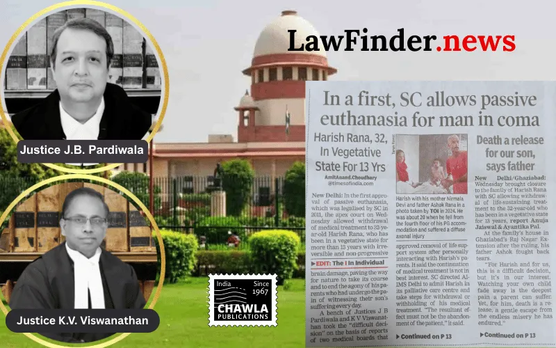 Supreme Court Permits Withdrawal of Clinically Assisted Nutrition and Hydration in Permanent Vegetative State Case