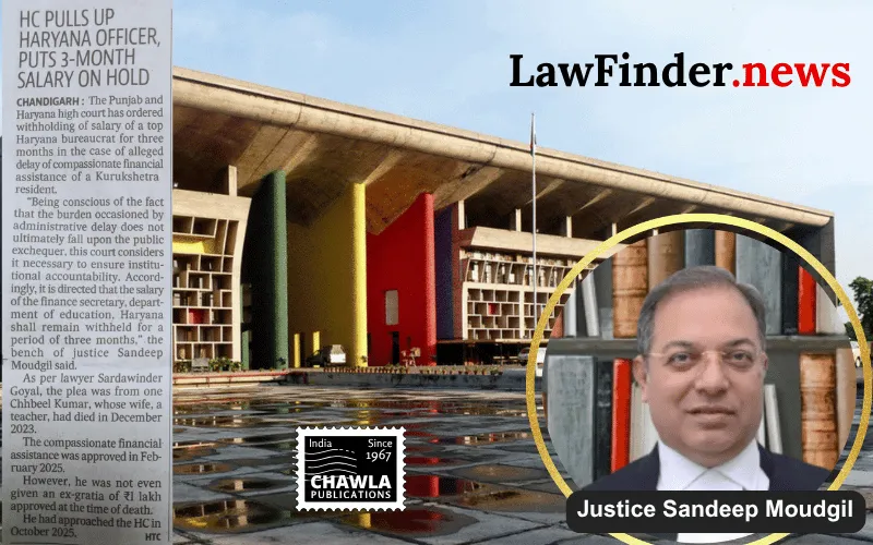 Punjab and Haryana High Court Orders Interest on Delayed Compassionate Payments