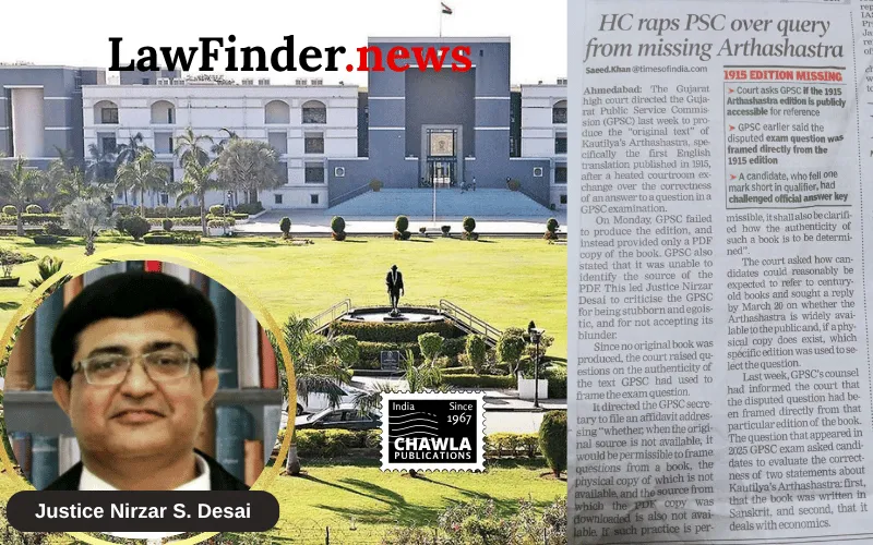 Gujarat High Court Demands Clarity on GPSC Examination Reference Material