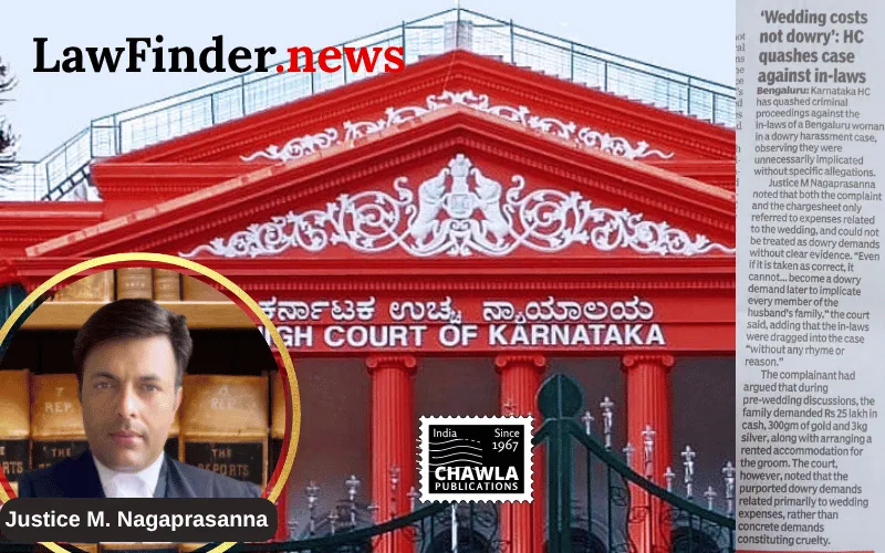 Karnataka High Court Denies Quashing of Charges Against Husband in Abetment to Suicide Case
