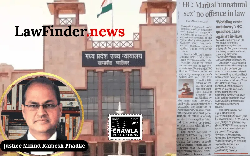 Madhya Pradesh High Court Quashes Charges Against Sister-in-Law and Husband in Dowry Case