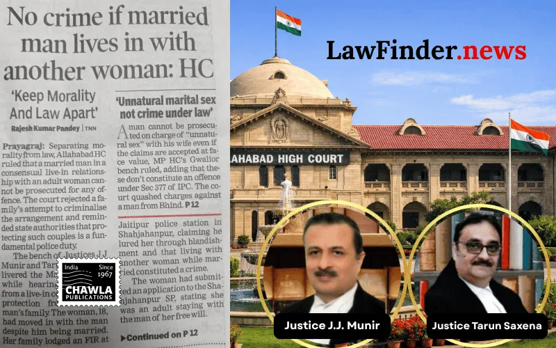 Allahabad High Court Upholds Rights of Adults in Live-in Relationships