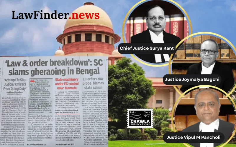 Supreme Court Intervenes to Safeguard Judicial Officers in West Bengal