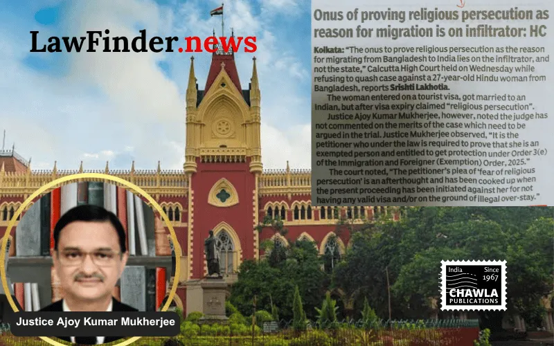 Calcutta High Court Upholds Criminal Proceedings Against Bangladeshi National for Overstaying Visa