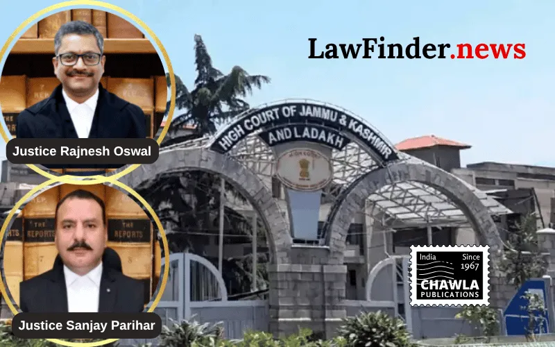 Jammu & Kashmir High Court Upholds Framing of Charges Against Two Accused Under UAPA