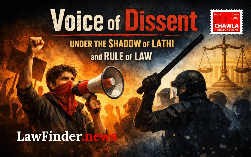 Voice of Dissent under the Shadow of LATHI and Rule of Law