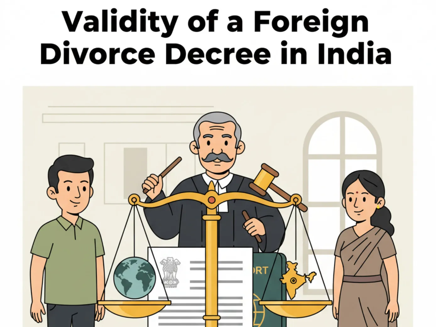 Foreign Court Decree of Divorce, Its Competency & Validity in India with Analysis of Concept of Matrimonial Property