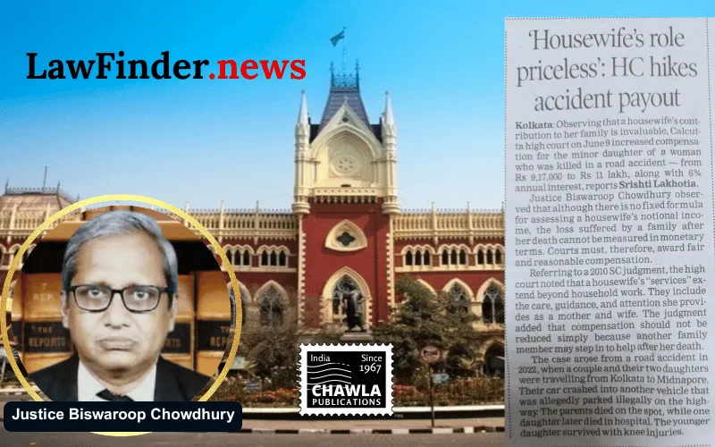 Calcutta High Court Upholds Negligence in Highway Parking Case, Enhances Compensation for Victims' Families
