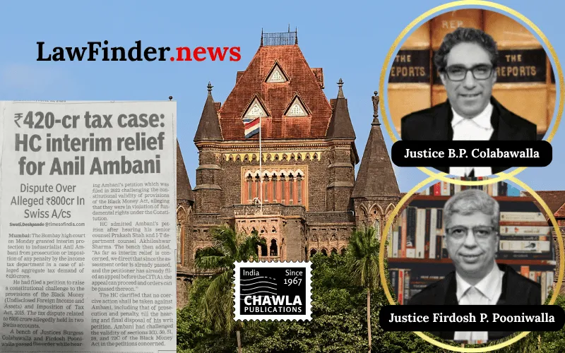 Bombay High Court Grants Interim Relief in Black Money Act Challenge