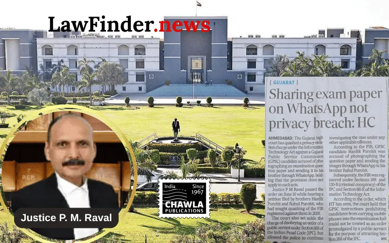 Gujarat High Court Partially Quashes FIR Against Rahul Babulal Purohit