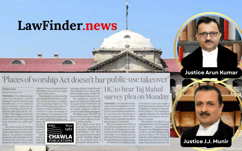 Allahabad High Court Upholds State's Right to Acquire Religious Sites for Public Projects