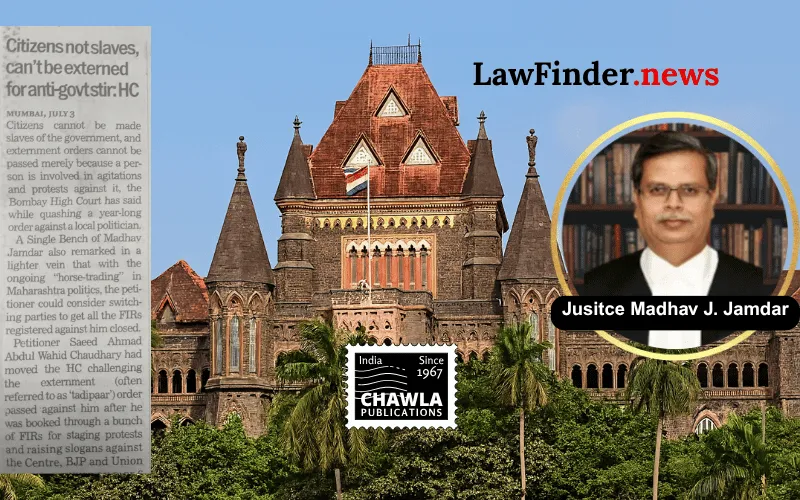 Bombay High Court Quashes Externment Order Against Political Activist