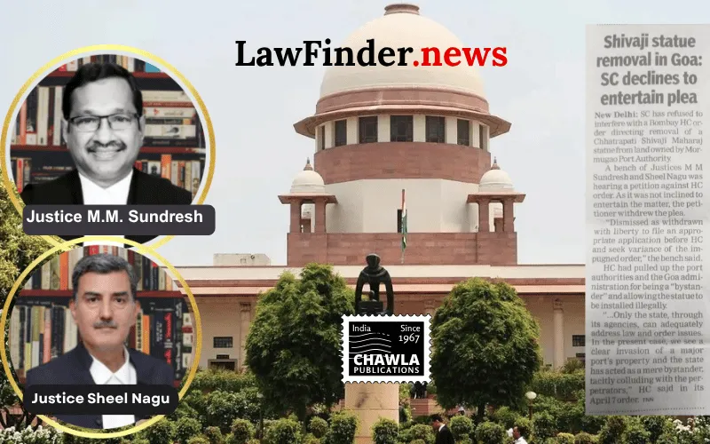 Supreme Court Allows Withdrawal of SLP with Liberty to Approach High Court