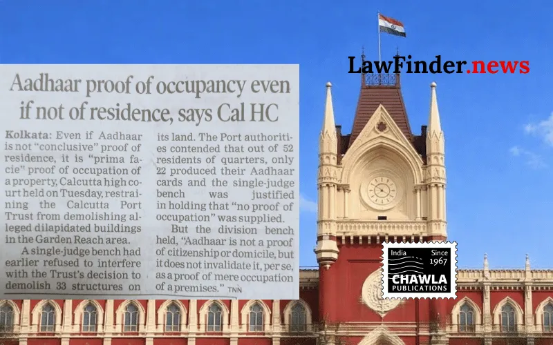 Calcutta High Court Halts Unlawful Demolition Drive by Port Authorities