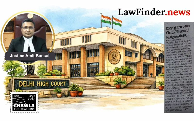 Delhi High Court Rules Open AI’s Use of ANI’s Copyrighted Content for AI Training Falls Under Fair Dealing Exception