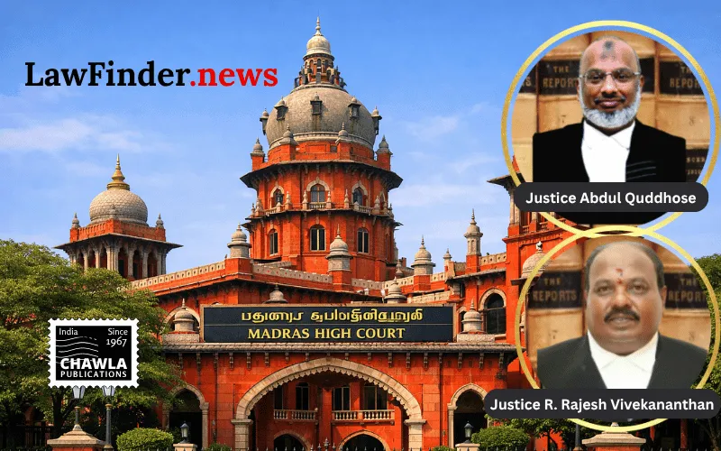 Madras High Court Rules Deficit Stamp Duty Demand Barred After Three Years From Registration Date