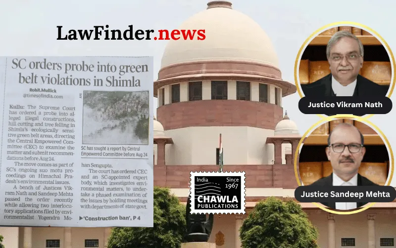 Supreme Court Initiates Measures to Combat Ecological Degradation in Himachal Pradesh