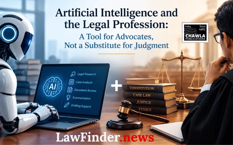 Artificial Intelligence and the Legal Profession: A Tool for Advocates, Not a Substitute for Judgment